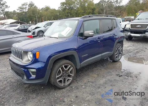 2021 Jeep Renegade Limited 4X4 z USA, uszkodzony, nr VIN ZACNJDD19MPM21709